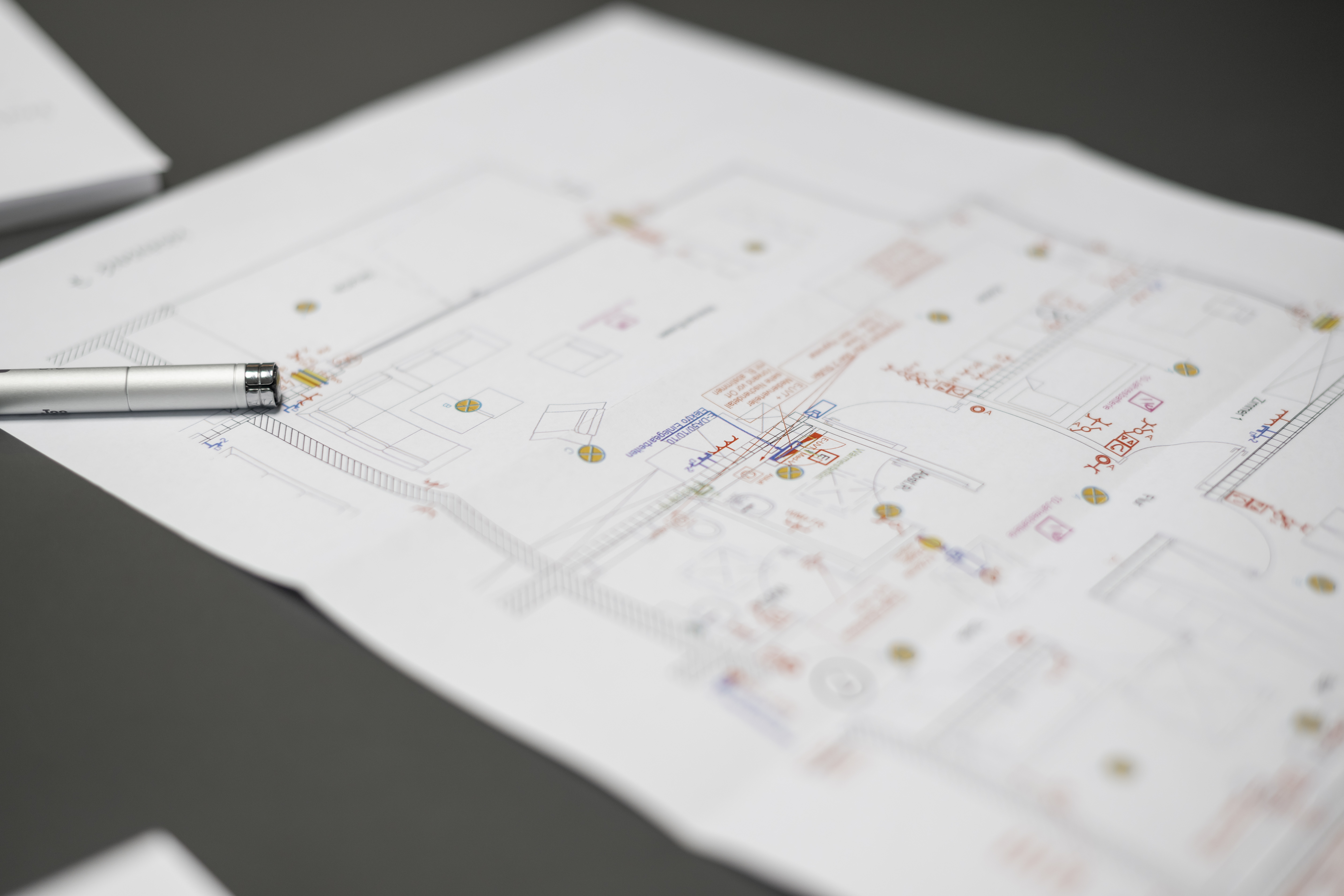 Individualisierung - Küchenplanungs-Skizze